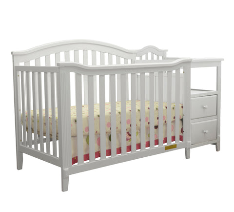 Kali 4-in-1 Convertible Crib and Changer - The Diapered Baby